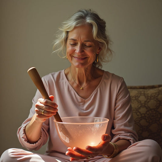 How to Play A Crystal Singing Bowl