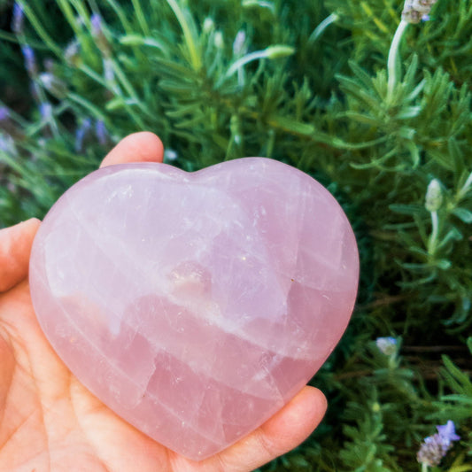 Rose Quartz Hearts - Aphrodite Wears Pink