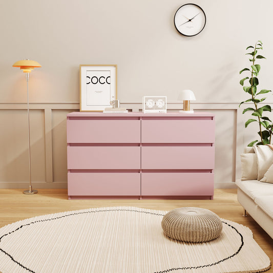 Diamond Pink Drawer Chest